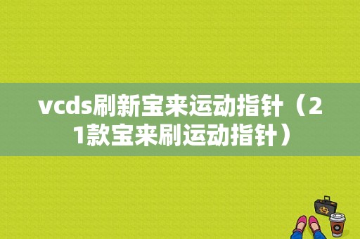 vcds刷新宝来运动指针（21款宝来刷运动指针）-图1