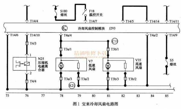 大众新宝来风扇继电器（老宝来风扇继电器针脚图）-图3