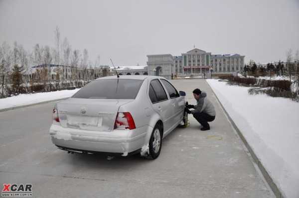 新宝来有雪地（宝来下雪不能装防滑链吗）-图2