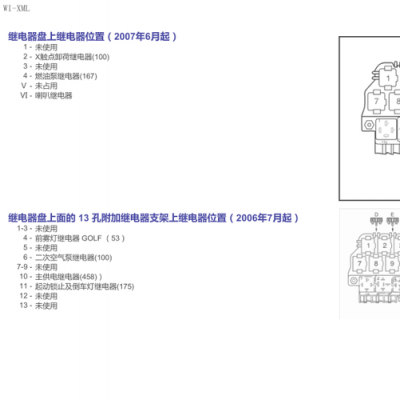 新宝来喇叭继电器（大众宝来喇叭继电器安装位置图）-图3