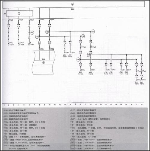 全新宝来can线（宝来车线路控制图）-图3