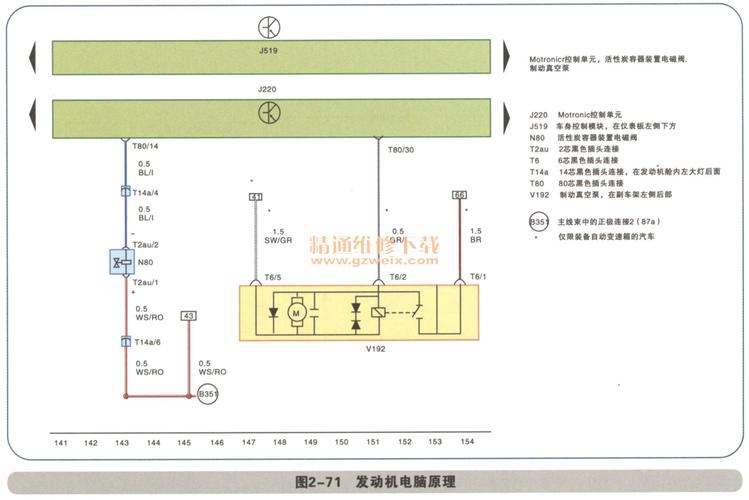 大众新宝来喇叭电路图（大众新宝来喇叭电路图讲解）-图2