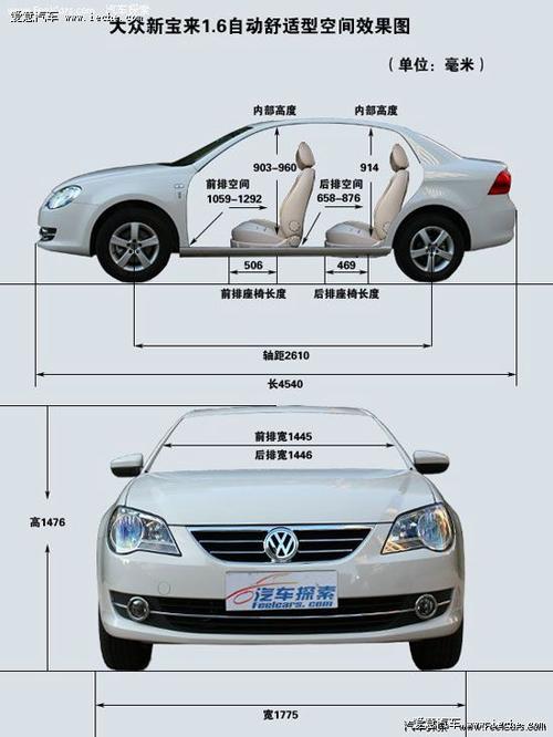 新宝来车内尺寸（宝来内宽多少）-图2