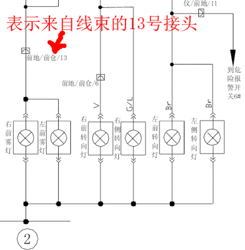 新宝来改高配雾灯接线（大众宝来雾灯改装接线图）-图1